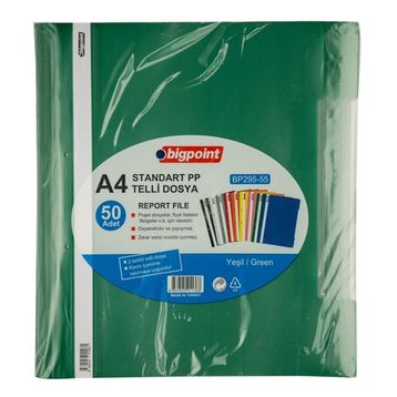 Bigpoint Yeşil 50'Li Paket Telli Dosya