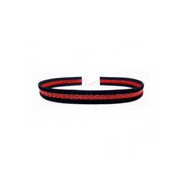 Bijustore BS2718 Kırmızı Siyah Choker Kadın Bijuteri Kolye