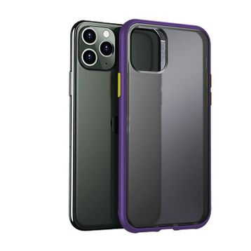 Bikapak iPhone 11 Pro Elit Enigma Mor Cep Telefonu Kılıfı