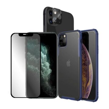 Bikapak iPhone 11 Pro Elit Mist Siyah Cep Telefonu Kılıfı