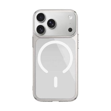Bikapak Magslım Apple Uyumlu iPhone 17 Pro Şeffaf Kapak