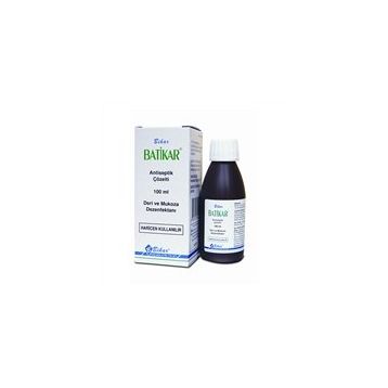 Bikar 100ml Batikar Antiseptik Çözelti