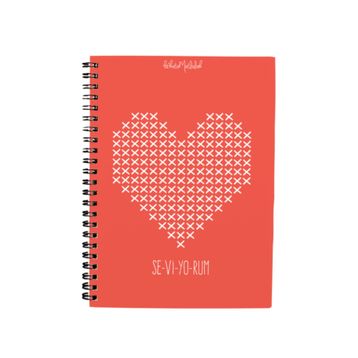 Bikutumutluluk N058 A5 Tasarım Spiralli Defter