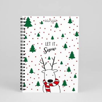 Bikutumutluluk N068 Renkli Tasarım Spiralli Defter