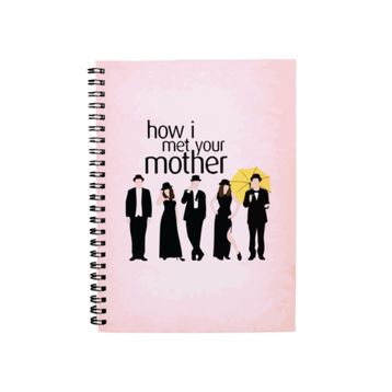 Bikutumutluluk N095 A5 How İ Met Your Mother Tasarım Spiralli Defter