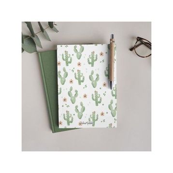 Bikutumutluluk Pastel Kaktüs Defter