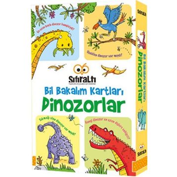 Bil Bakalım Kartları - Dinozorlar - Sarah Khan