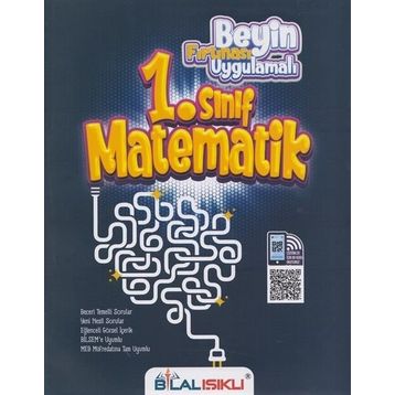 Bilal Işıklı Yayınları 1. Sınıf Matematik Beyin Fırtınası Uygulamalı Soru Bankası