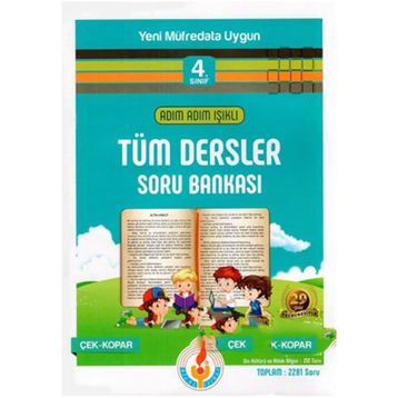 Bilal Işıklı Yayınları 4.Sınıf Adım Adım Işıklı Tüm Dersler Soru Bankası