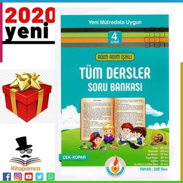 Bilal Işıklı Yayınları 4.Sınıf Adım Adım Işıklı Tüm Dersler Soru Bankası