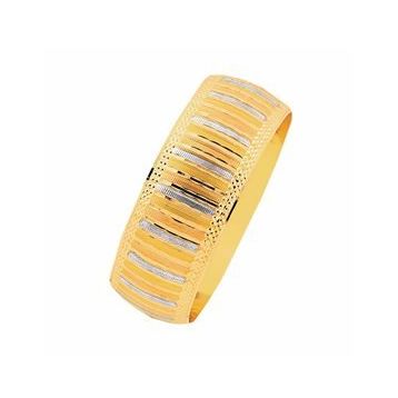Bilezikhane 14 Ayar Altın Mega 25.00 Gram Çizgili Rodajlı Bilezik