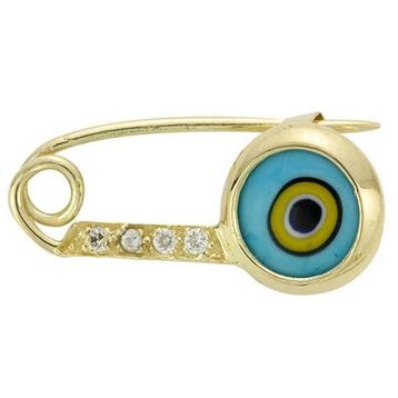 Bilezikhane Çengelli İğne Çocuk 2,75 Gram Açık 14 Ayar Altın