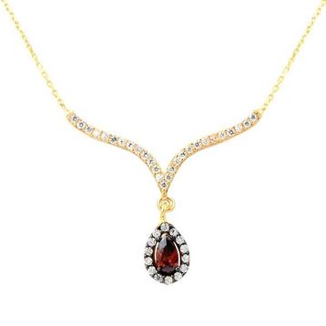 Bilezikhane Damla 2.04 Gram 14 Ayar Altın Kolye
