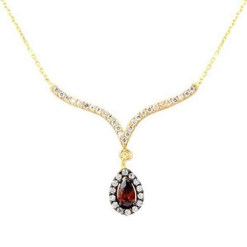 Bilezikhane Damla 2.04 Gram 14 Ayar Altın Kolye