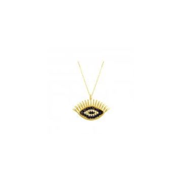Bilezikhane Göz 2.52 Gram 14 Ayar Altın Kolye