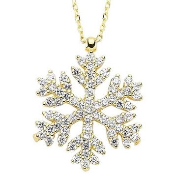 Bilezikhane Kar Tanesi 2.95 Gram 14 Ayar Altın Kolye