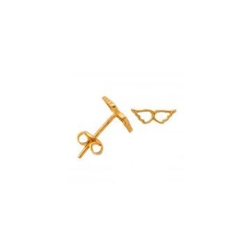 Bilezikhane Melek Kanadı 0.75 Gram 14 Ayar Altın Küpe
