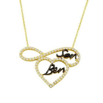 Bilezikhane Sen Ben 2.74 Gram 14 Ayar Altın Kolye