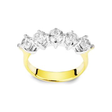 Bilezikhane Swarovski Beştaş 14 Ayar Altın 3.90 Gram Yüzük