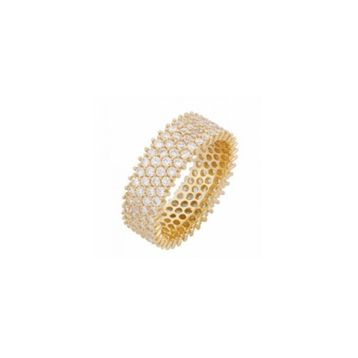 Bilezikhane Tamtur 4 Sıra 5.00 Gram 14 Ayar Altın Yüzük