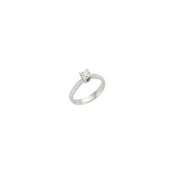 Bilezikhane Tek Taş Beyaz 1.63 Gram 14 Ayar Altın Yüzük