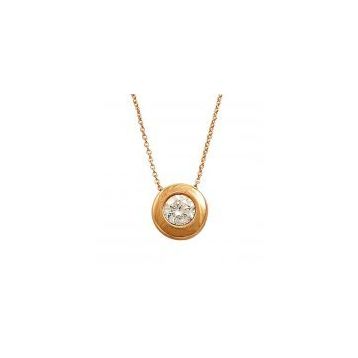 Bilezikhane Tektaş 1.40 Gram 14 Ayar Altın Zirkon Taşlı Kolye