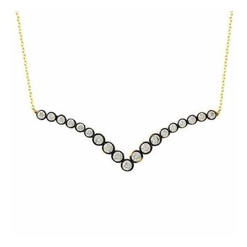 Bilezikhane V Model 2.80 Gram 14 Ayar Altın Kolye