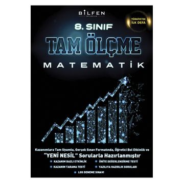 Bilfen 8. Sınıf Matematik Tam Ölçme Soru Bankası