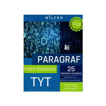 Bilfen Tyt Paragraf Soru Bankası ve 25 Adet Paragraf Denemesi