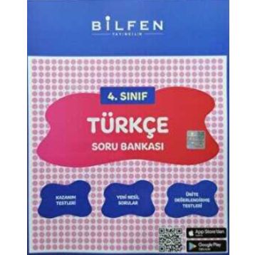Bilfen Yayıncılık 4. Sınıf Türkçe Soru Bankası