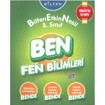 Bilfen Yayınları 3.Sınıf Ben Fen Bilimleri Soru Bankası