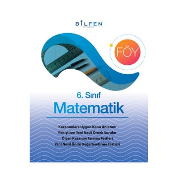 Bilfen Yayınları 6. Sınıf Matematik Öğrenim Föyleri