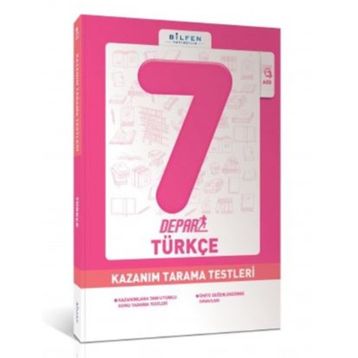 Bilfen Yayınları 7. Sınıf Din Kültürü ve Ahlak Bilgisi Depar Kazanım Tarama Testleri