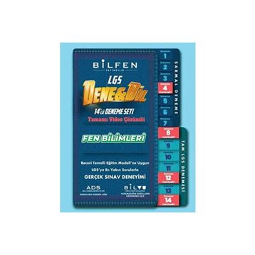 Bilfen Yayınları - 8.Sınıf Denebil Fen Bilimleri 14'lü Deneme Seti