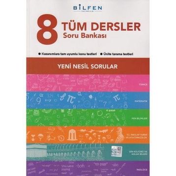 Bilfen Yayınları 8 Sınıf Tüm Dersler Soru Bankası