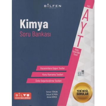 Bilfen Yayınları AYT Kimya Soru Bankası