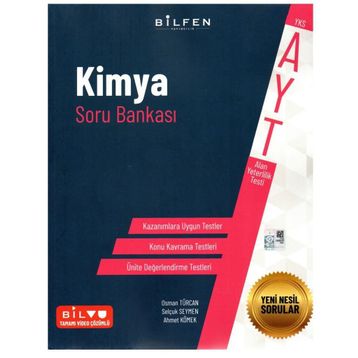 Bilfen Yayınları AYT Kimya Soru Bankası