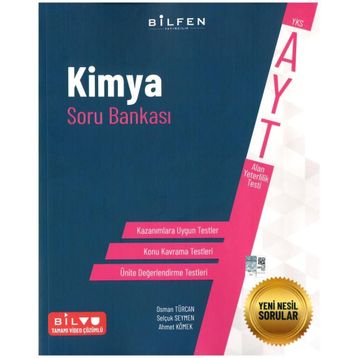 Bilfen Yayınları AYT Kimya Soru Bankası