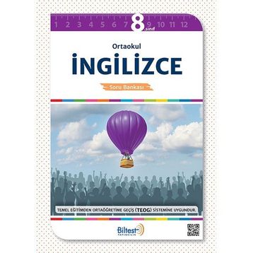 Bilfen Yayınları BİLTEST 8.Sınıf İngilizce Soru Bankası - kollektif