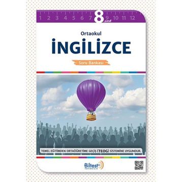 Bilfen Yayınları BİLTEST 8.Sınıf İngilizce Soru Bankası - kollektif