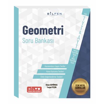 Bilfen Yayınları TYT AYT Geometri Soru Bankası