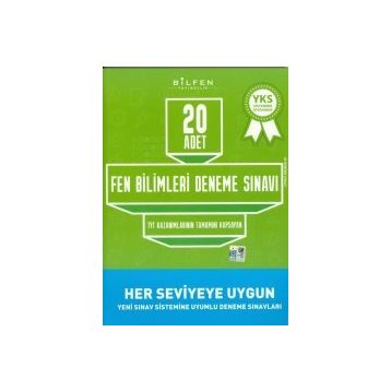 Bilfen Yayınları TYT Fen Bilimleri 20'li Deneme Seti