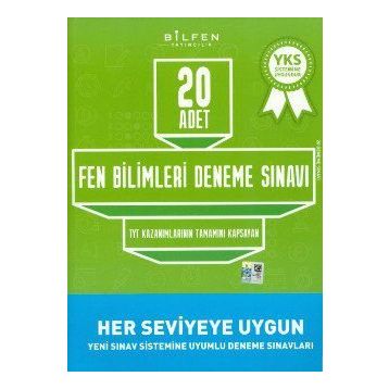 Bilfen Yayınları TYT Fen Bilimleri 20'li Deneme Seti