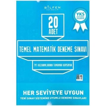 Bilfen Yayınları TYT Matematik 20 Adet Deneme Sınavı