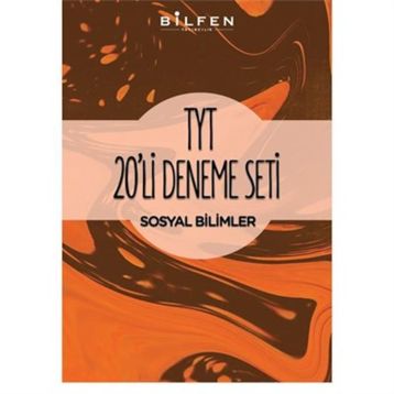 Bilfen Yayınları TYT Sosyal Bilimler 20'li Deneme Seti 2020