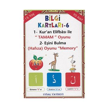 Bilgi Kartları - 6 - Mürşide Uysal Asım Uysal