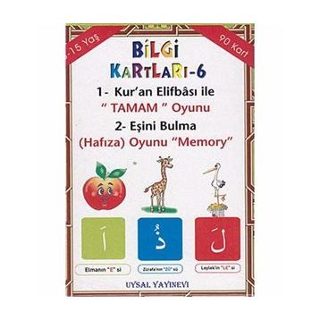 Bilgi Kartları - 6 - Mürşide Uysal Asım Uysal