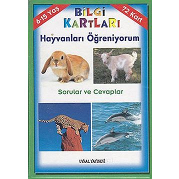 Bilgi Kartları - Hayvanları Öğreniyorum - Muharrem Tan