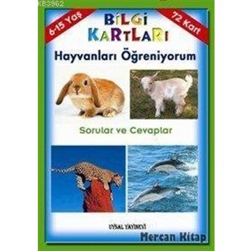 Bilgi Kartları - Hayvanları Öğreniyorum - Muharrem Tan