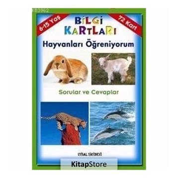 Bilgi Kartları - Hayvanları Öğreniyorum - Muharrem Tan
